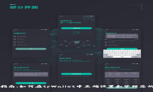全面指南：如何在tpWallet中正确设置和管理您的资产